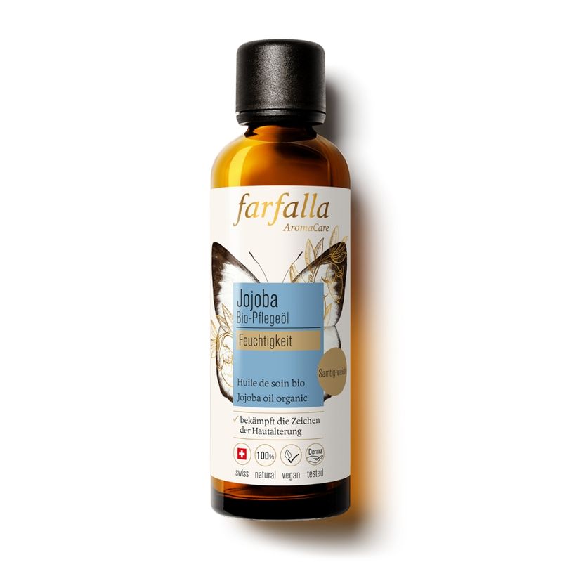 farfalla Jojoba, Bio-Pflegeöl, 75ml, Feuchtigkeit - Produktbild