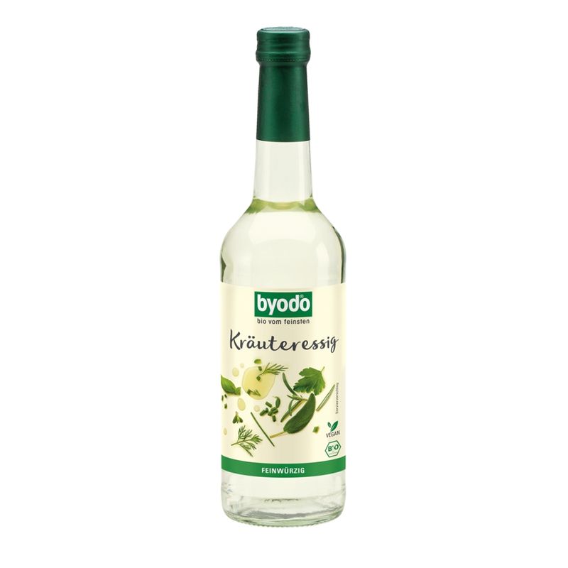 Byodo Byodo Vinegar with herbs 5% acid, 0,5l - Produktbild
