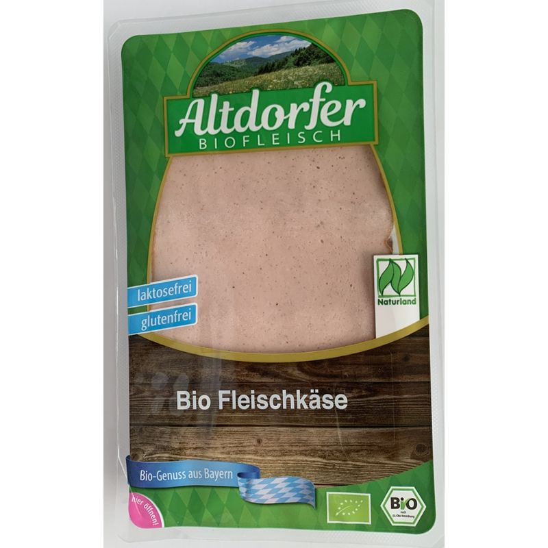 Altdorfer Biofleisch Bio Fleischkäse 70g - Produktbild