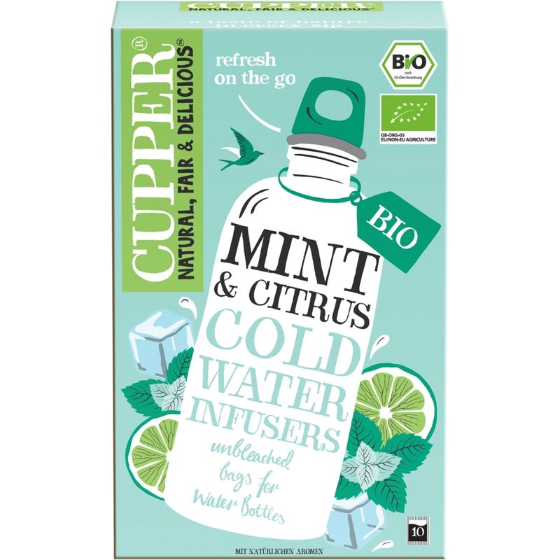 Cupper Cold Water Mint Citrus - Produktbild
