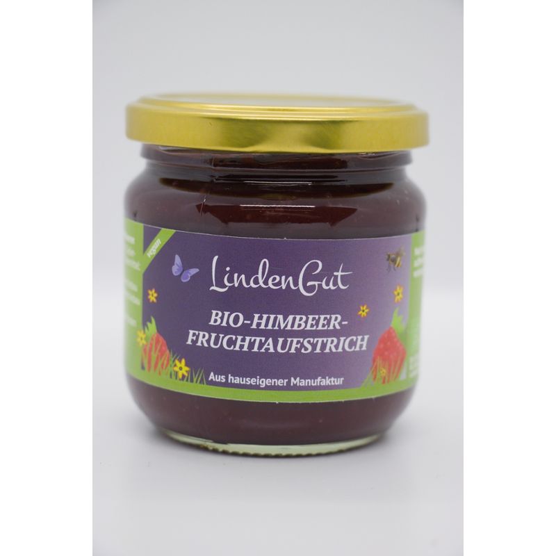 LindenGut Bio Fruchtaufstrich Heidelbeere 200g Glas - Produktbild