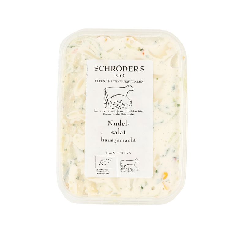 Schröder's Bio Fleisch- und Wurstwaren Nudelsalat 250 g - Produktbild
