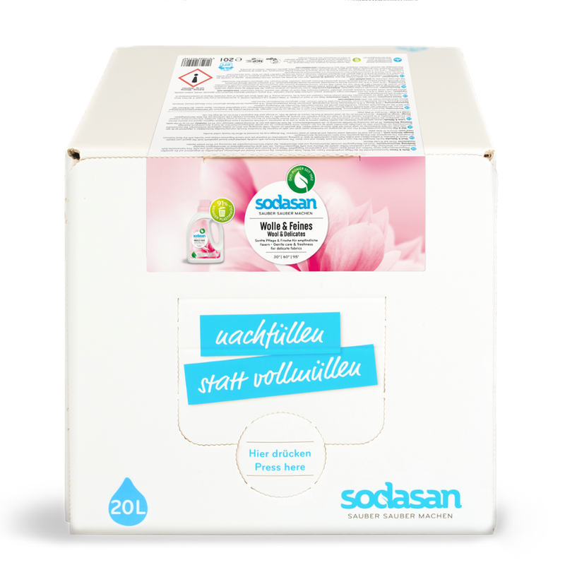 sodasan Wool & Delicates Detergent 20l BiB - Produktbild