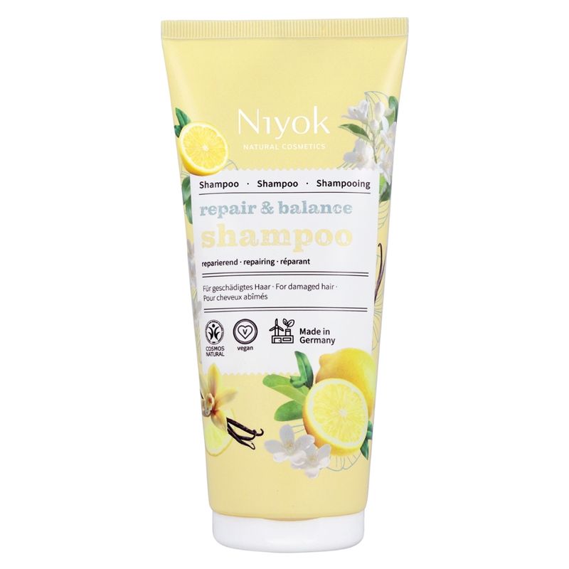 Niyok repair & balance Shampoo, reparierend - Produktbild