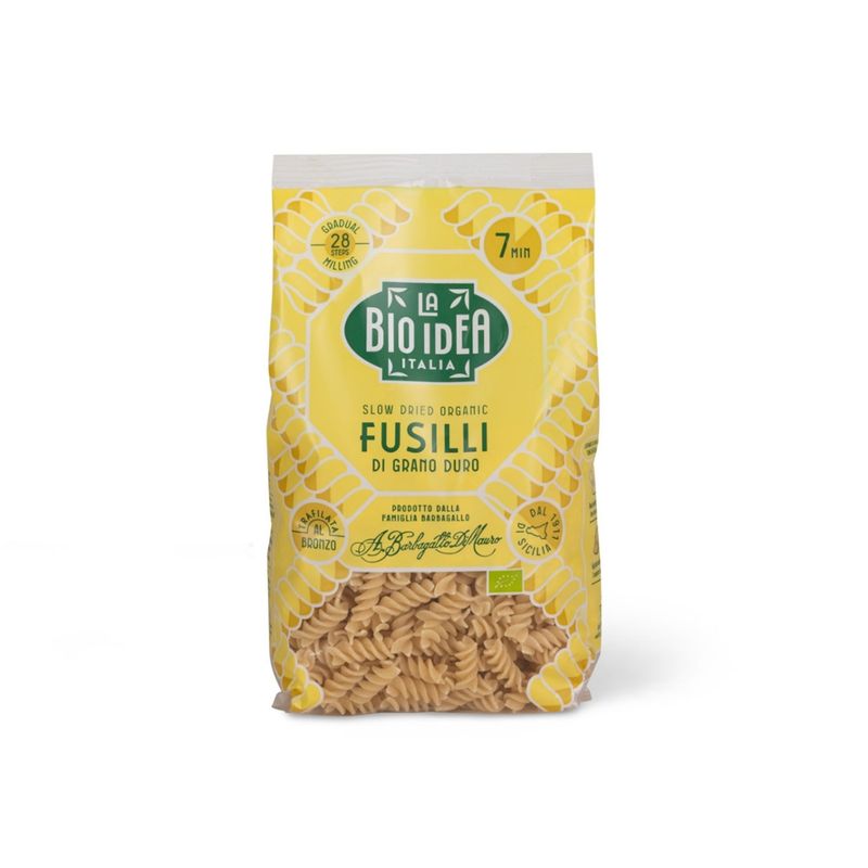 La Bio Idea Fusilli vollkorn,  Teigwaren aus Hartweizen-Vollkorngrieß - Produktbild