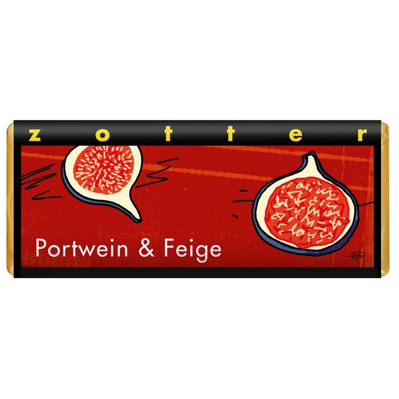 Zotter Schokolade Portwein & Feige (++) - Produktbild