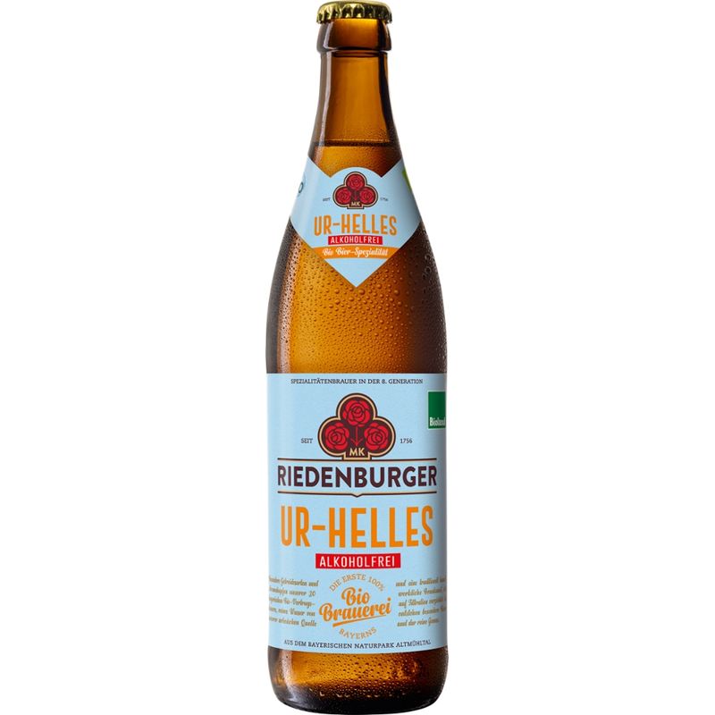 Riedenburger Brauhaus Riedenburger Ur-Helles Alkoholfrei - Produktbild