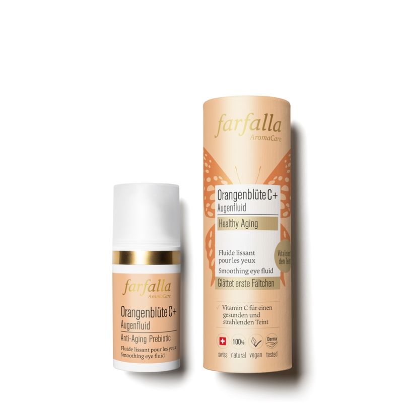 farfalla Orangenblüte C+ Augenfluid, Healthy Aging, 15ml - Produktbild