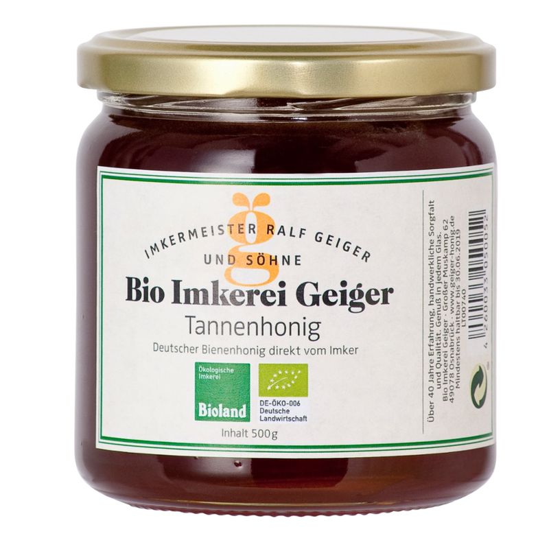 Bio Imkerei Geiger Tannenhonig - Produktbild