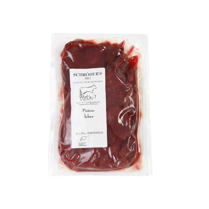 Schröder's Bio Fleisch- und Wurstwaren Putenleber 3x300 g - Produktbild