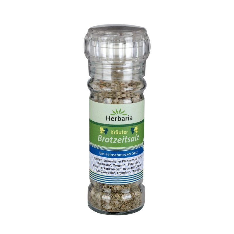 HERBARIA Kräuter Brotzeitsalz bio Mühle - Produktbild