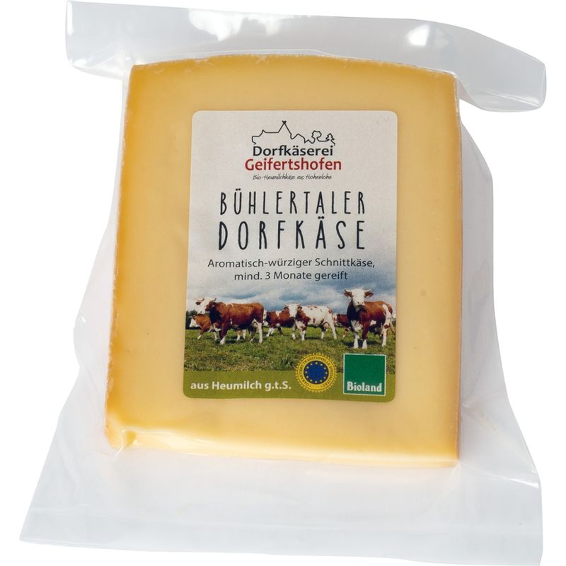 Dorfkäserei Geifertshofen Bühlertaler Dorfkäse 140g - Produktbild