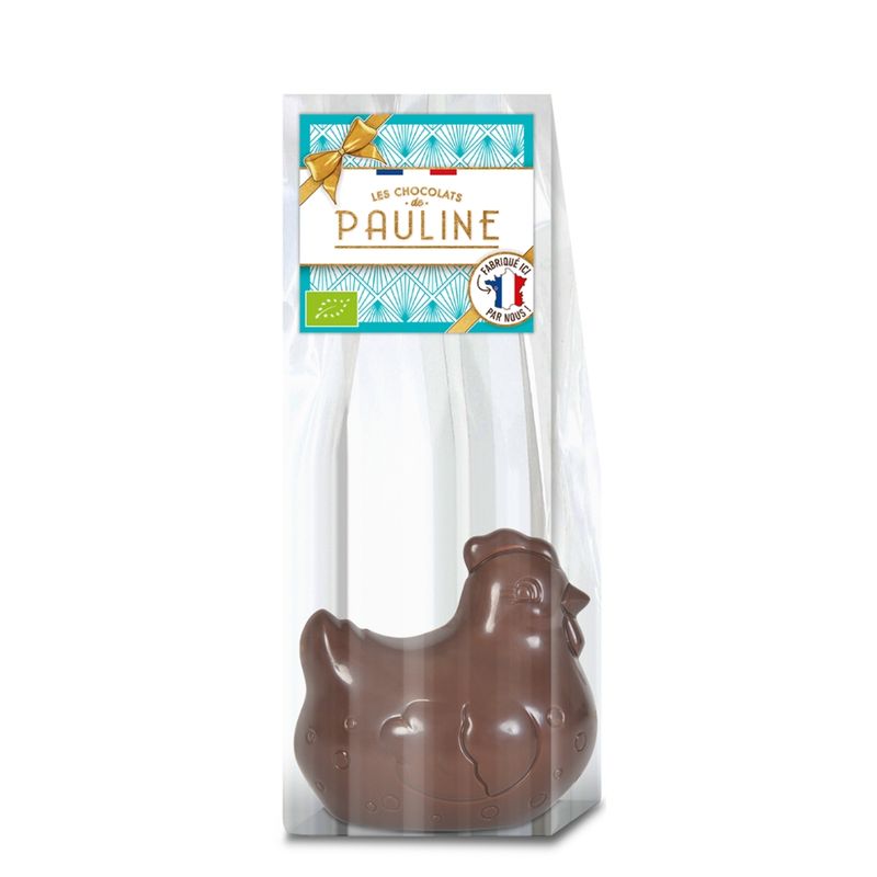 LES CHOCOLATS DE PAULINE Dark chocolate plump hen - Produktbild