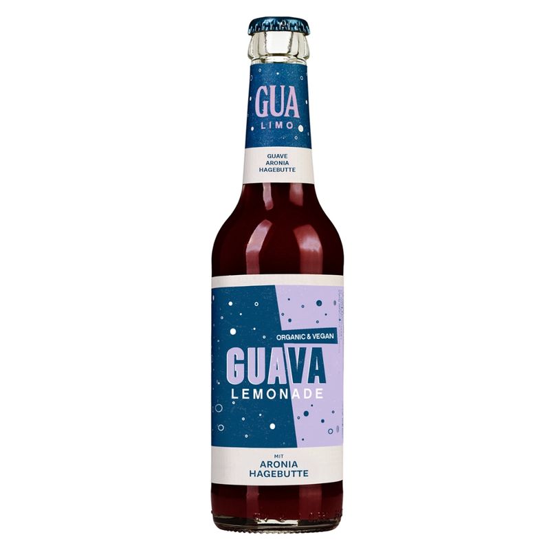 GUA Bio-Guaven-Fruchtlimonade mit Aronia Hagebutte - Produktbild