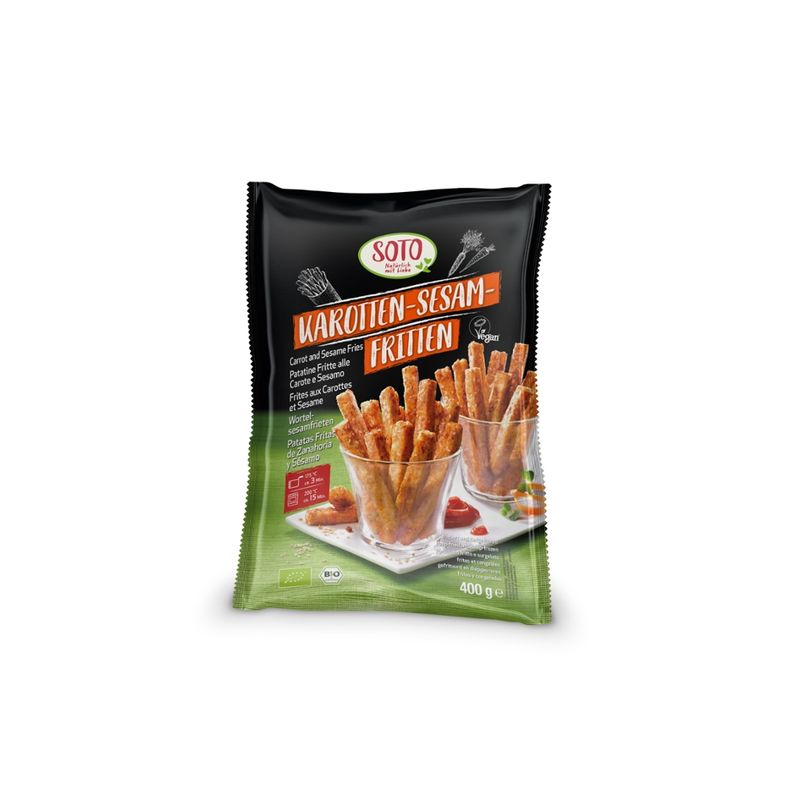 SOTO Karotten-Sesam-Fritten tiefgekühlt - Produktbild