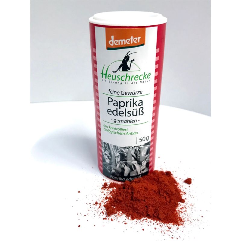 Heuschrecke Paprika edelsüß, Demeter, gemahlen,  kbA - Produktbild