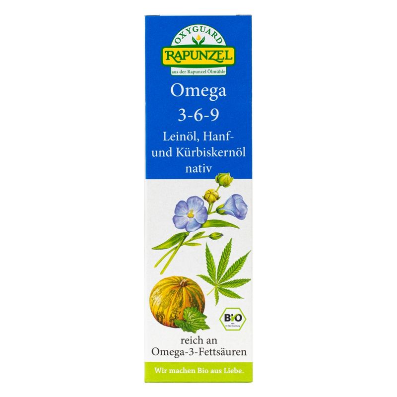 Rapunzel OXYGUARD® Omega 3-6-9 - Produktbild