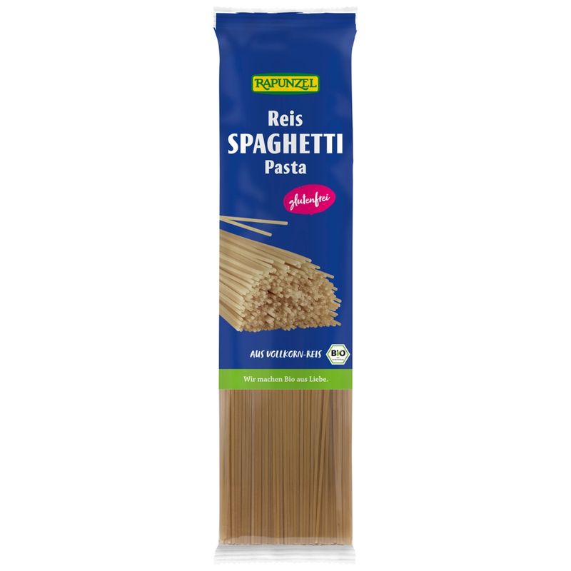 Rapunzel Reis-Spaghetti, Getreidespezialität aus Vollkorn-Reis - Produktbild
