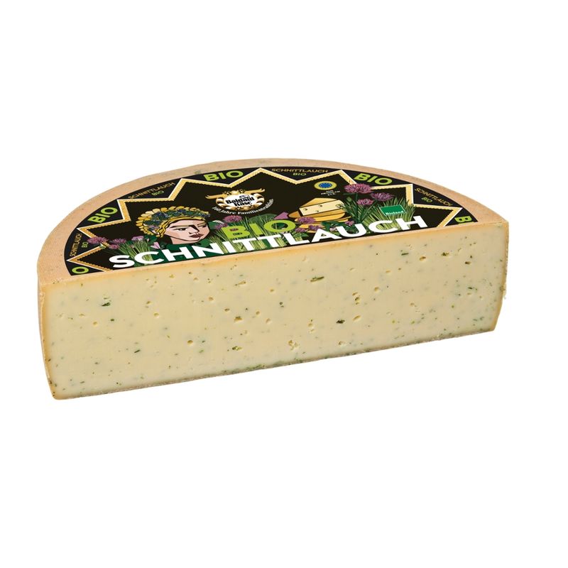 Baldauf Käse Bio Baldauf Allgäuer Schnittlauchkäse 1/2 Laib - Produktbild