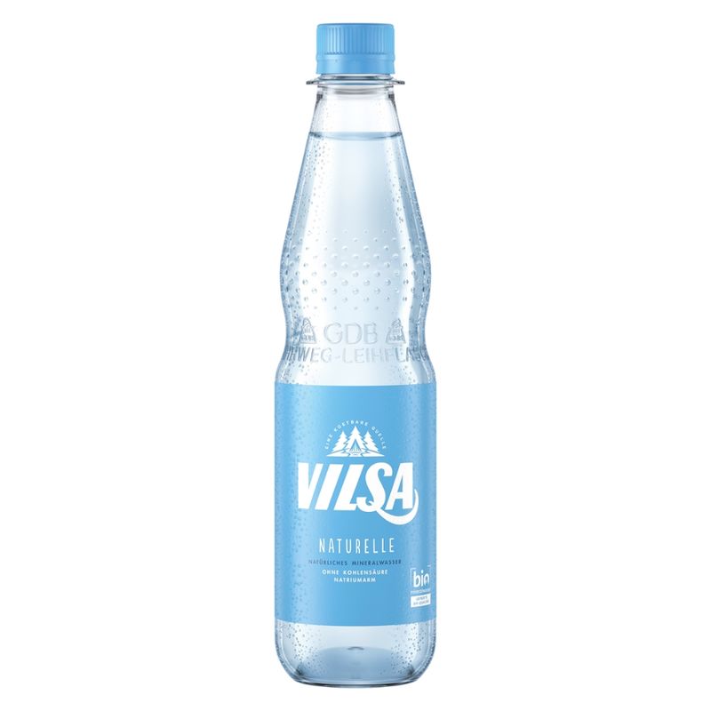 VILSA VILSA Mineralwasser Naturelle 12x0,50l PET MW Bio - Produktbild