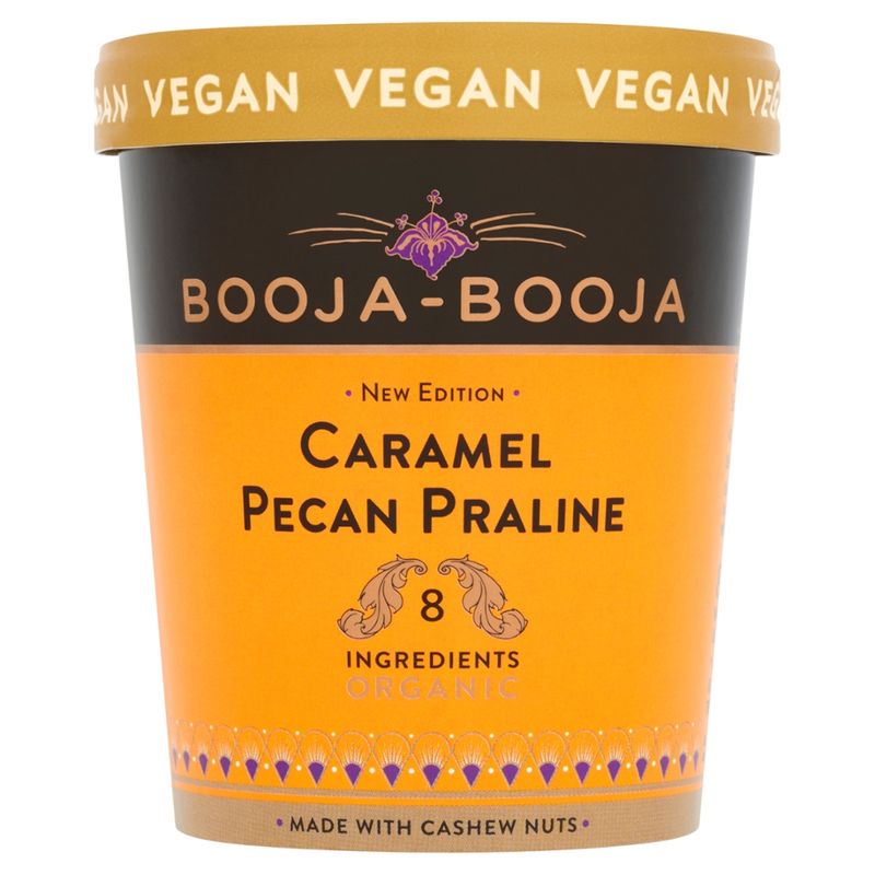 Booja Booja CARAMEL PECAN PRALINE ICE CREAM °New Edition° - Produktbild