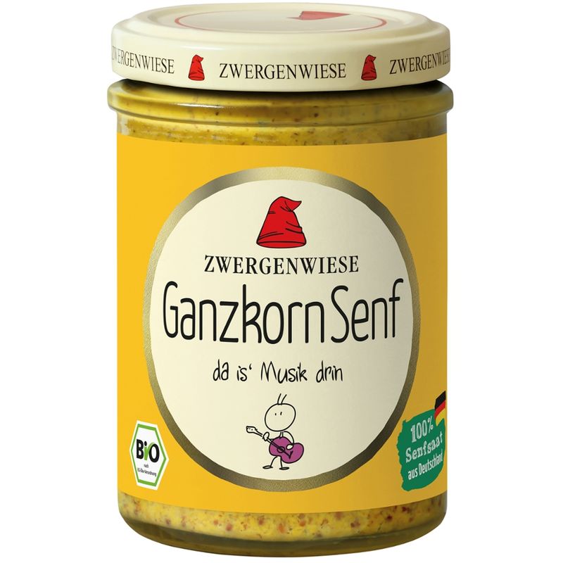 Zwergenwiese Ganzkorn Senf - Produktbild