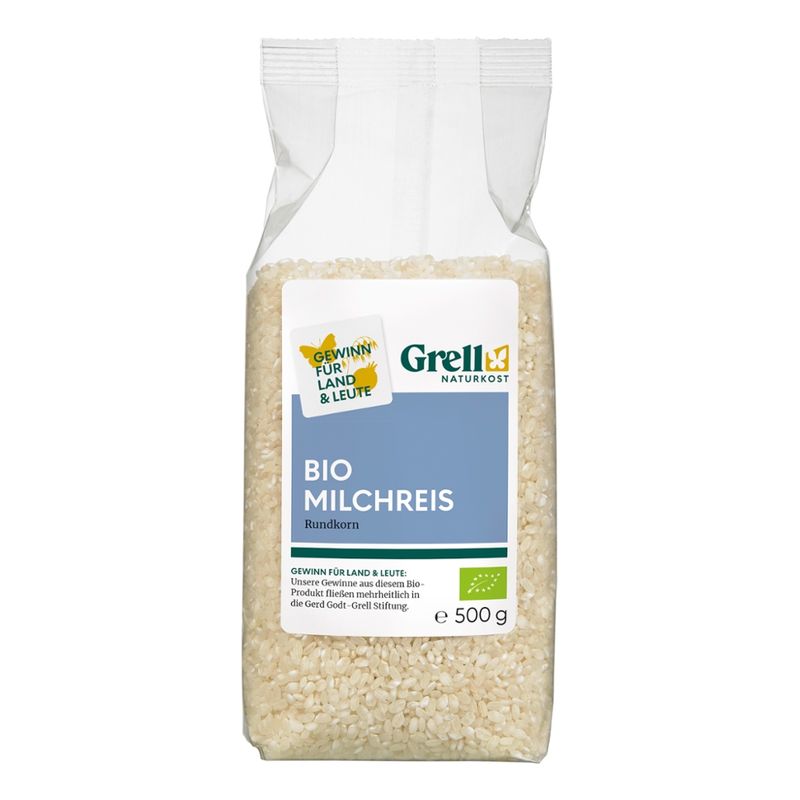 Grell Naturkost Milchreis Rundkorn - Produktbild