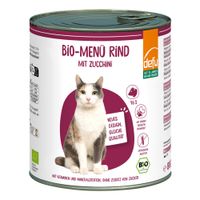Katze Bio-Menü Rind - Produktbild