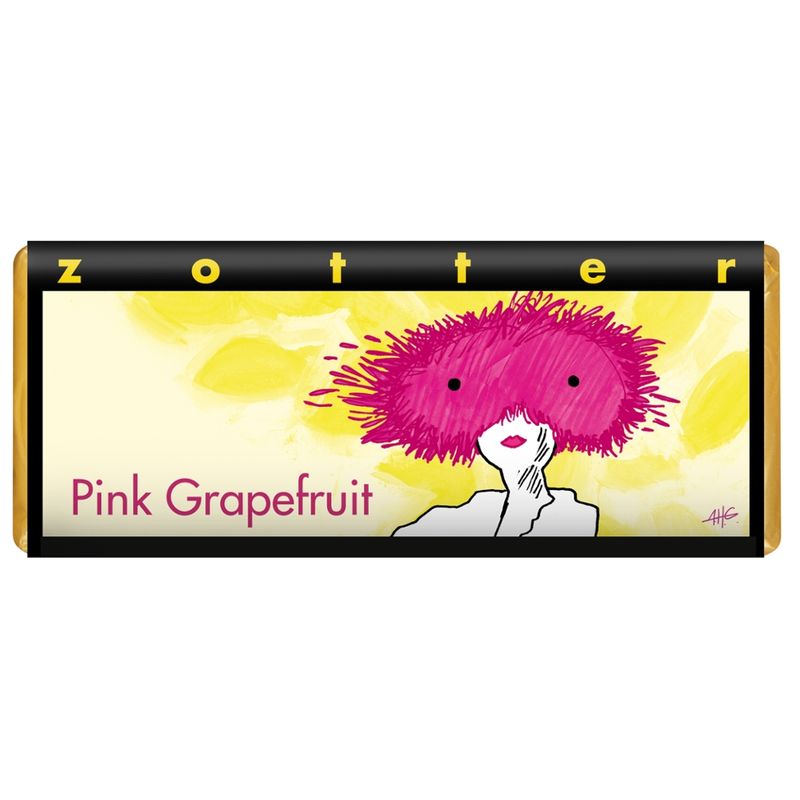 Zotter Schokolade Pink Grapefruit - Produktbild