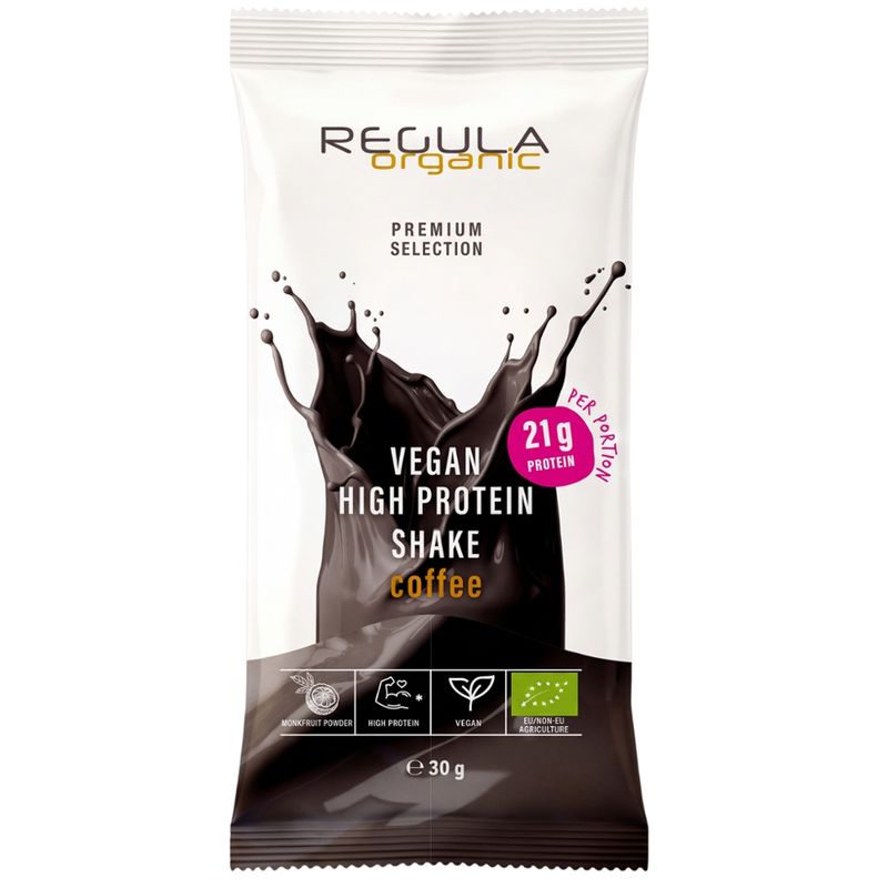 Regula Organic Bio Protein Shake vegan coffee - Produktbild