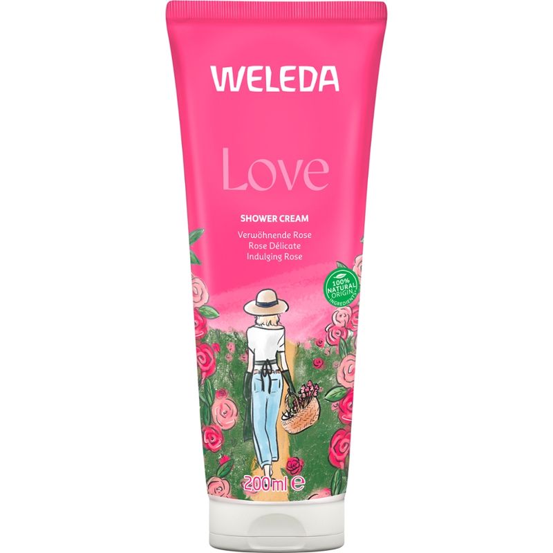 Weleda WELEDA Love Shower Cream Rose - Produktbild