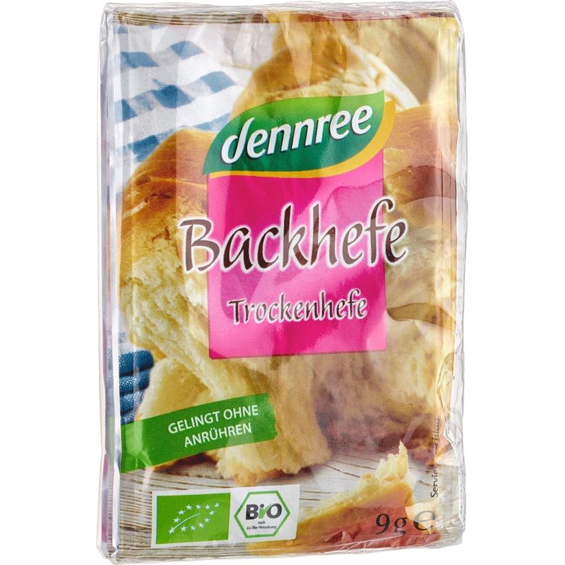dennree Trockenbackhefe - Produktbild
