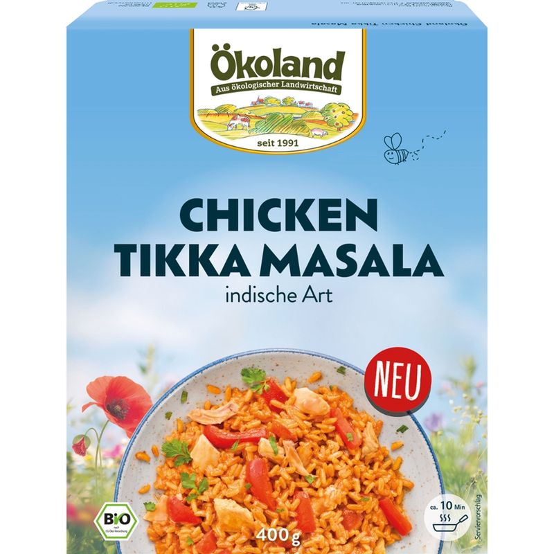 ÖKOLAND Chicken Tikka Masala indische Art - Produktbild