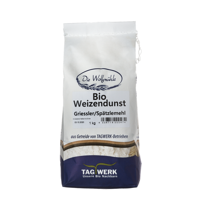 TAGWERK Weizendunst Griessler Spätzlemehl Wolfmühle - Produktbild