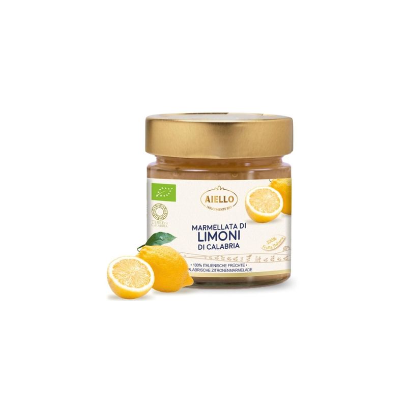 Aiello Bio Calabrischer Fruchtaufstrich Zitrone - Produktbild