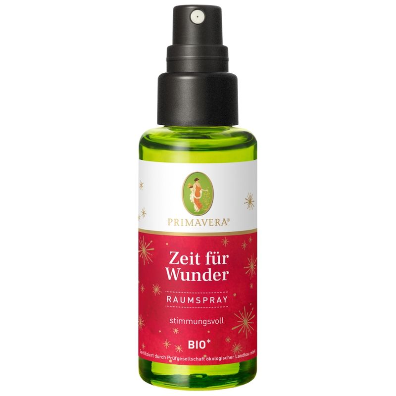 PRIMAVERA Zeit für Wunder Raumspray bio - Produktbild