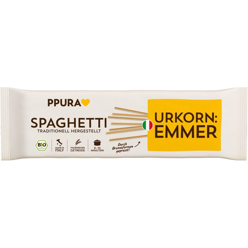 PPURA BIO Spaghetti aus ital. Emmer - Produktbild