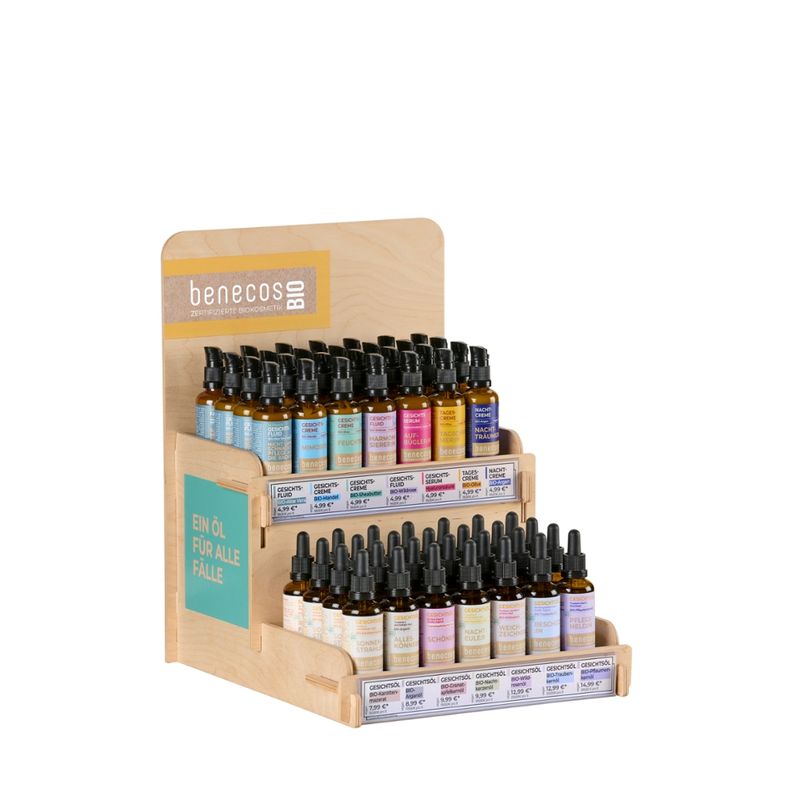 benecos benecosBIO Gesichtspflege Display - Produktbild