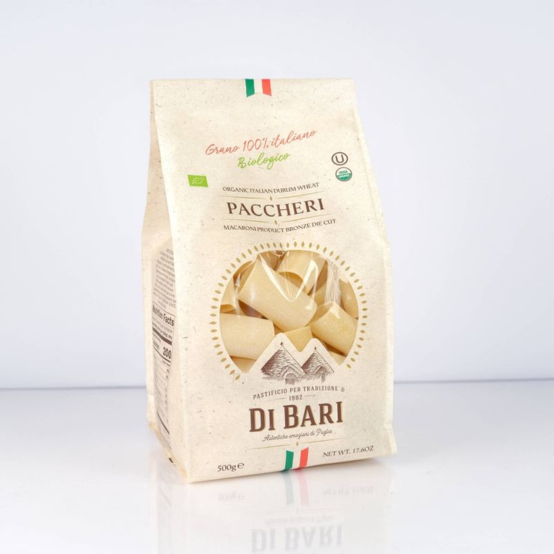 Pastificio di Bari Bio Paccheri pasta - Produktbild