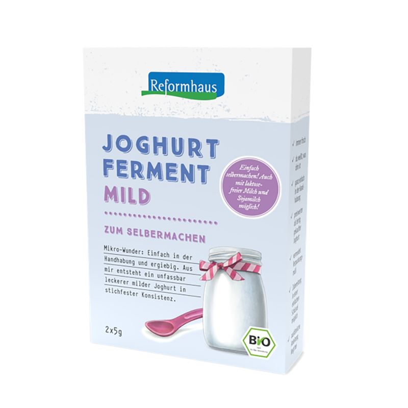 Reformhaus Joghurt-Ferment, mild probiotisch bio - Produktbild