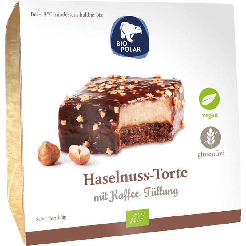 Biopolar Vegane Haselnuss Torte - Produktbild