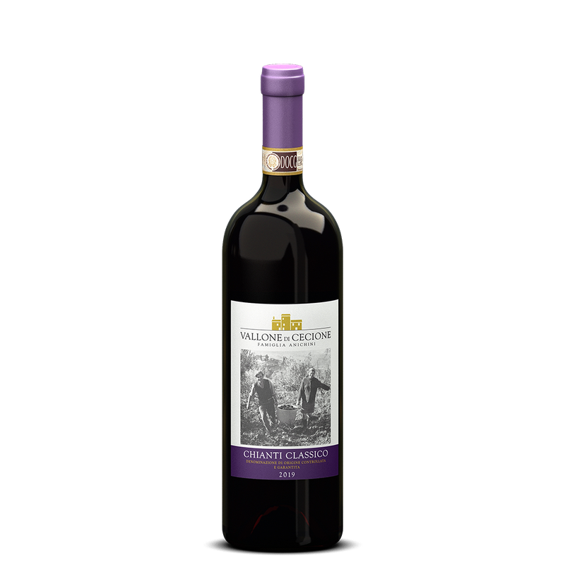 Ölkännchen Vallone di Cecione Chianti Classico DOCG 2019 Sangiovese-Canaiolo, Toskana IT 750ml - Produktbild