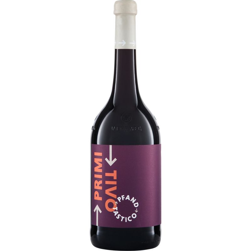 Riegel Eigenmarke PFANDtastico Primitivo IGT Puglia 0,75l Mehrweg - Produktbild