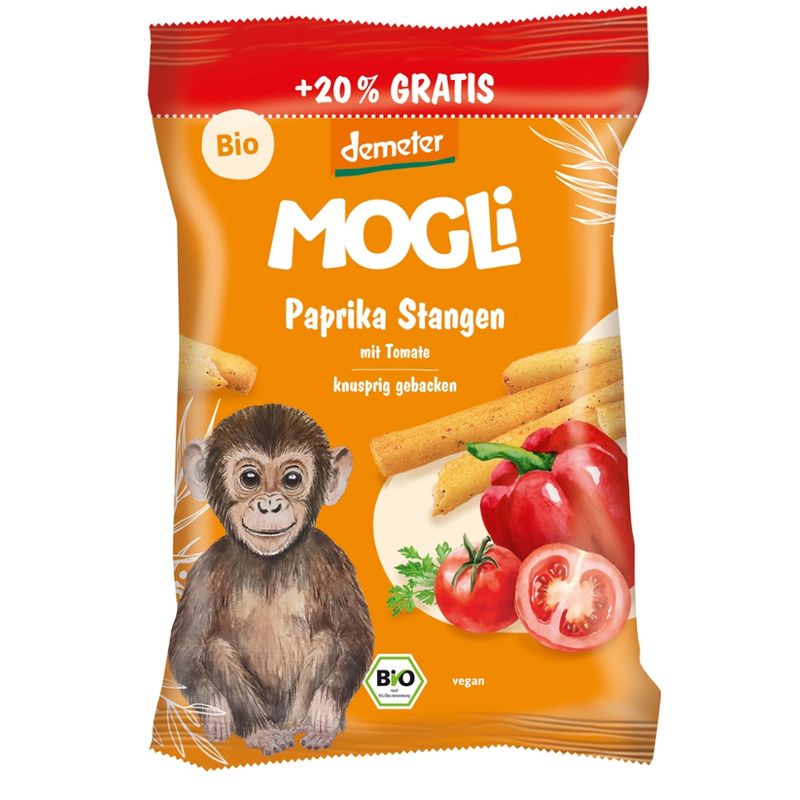Mogli Paprika Stangen +20% - Produktbild