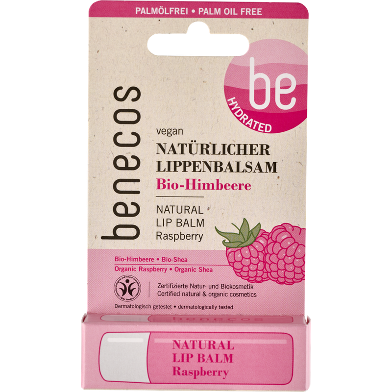 benecos benecos Natural Lip Balm Himbeere - Produktbild