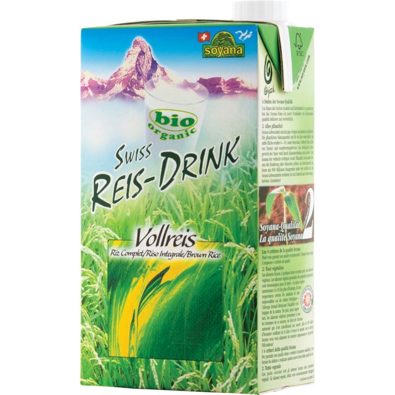 Soyana Swiss Reis-Drink Vollreis 1l - Produktbild