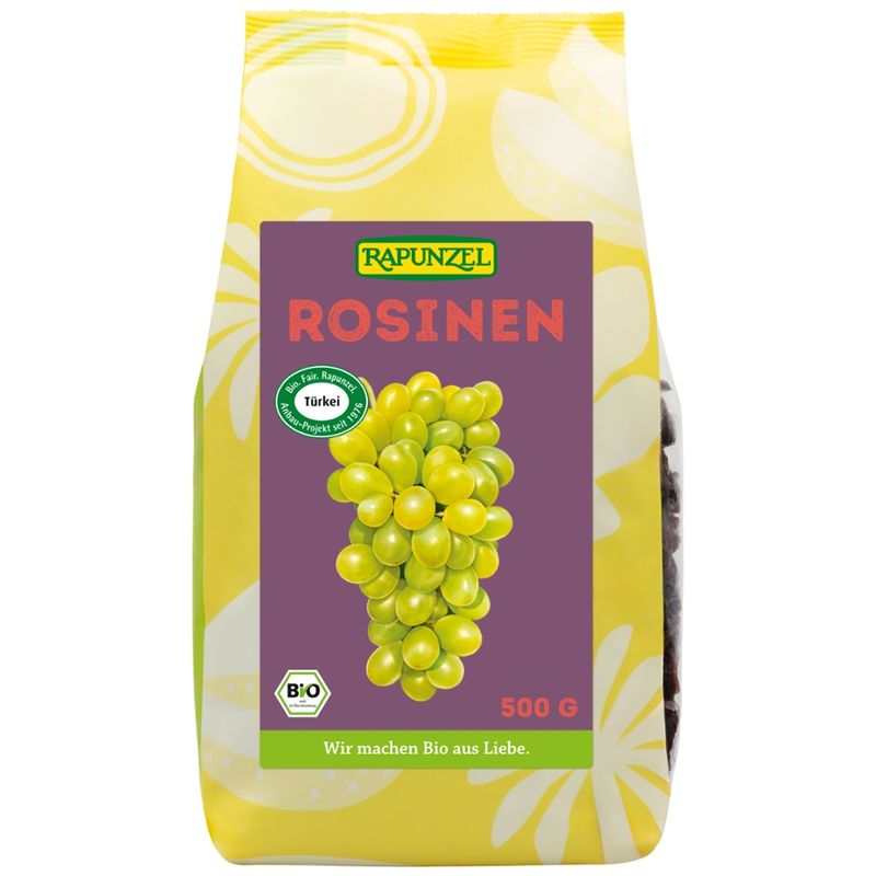 Rapunzel Rosinen, Projekt - Produktbild