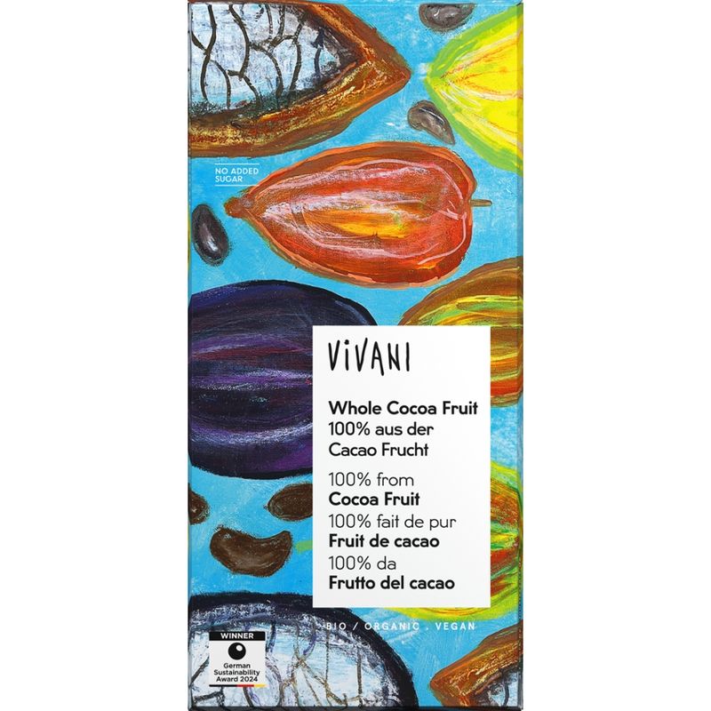 Vivani Whole Cocoa Fruit 100% aus der Cacaofrucht - Produktbild