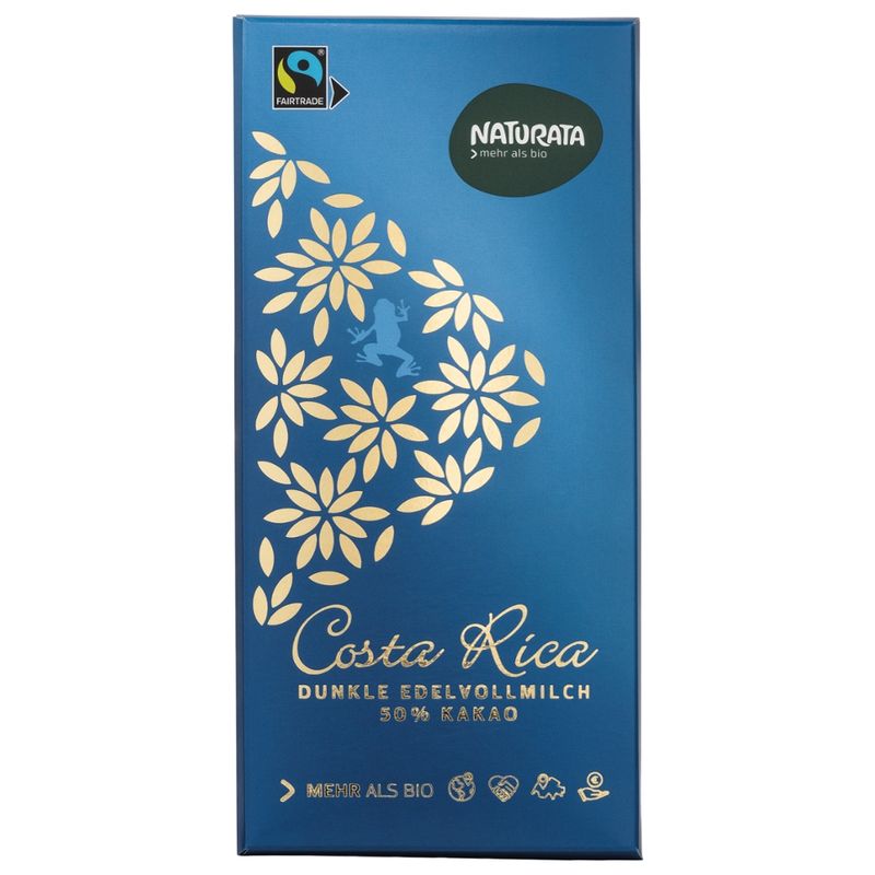 NATURATA Costa Rica dunkle Edelvollmilch 50% - Produktbild