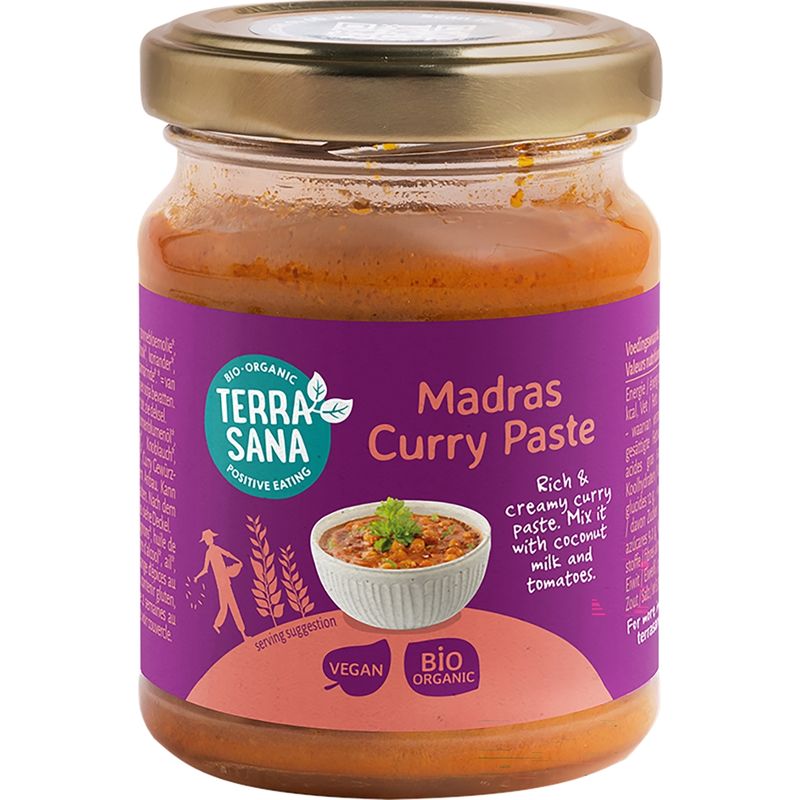 TerraSana Indische Madras-Currypaste - Produktbild